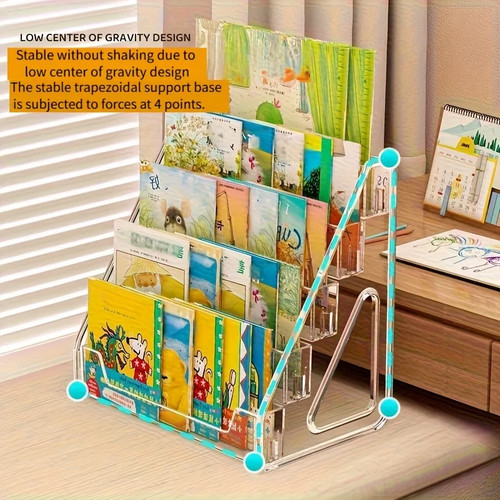 Acryl buchständer organizer - acryl,