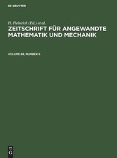 Zeitschrift Für Angewandte
