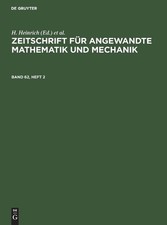 Zeitschrift Für Angewandte