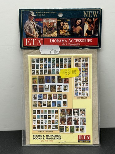 Eta diorama zubehör bücher - diorama,