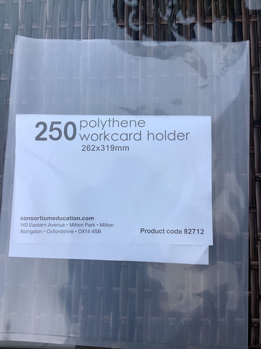 250 polythene sleaves - 250,