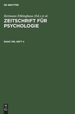 Zeitschrift Für Psychologie